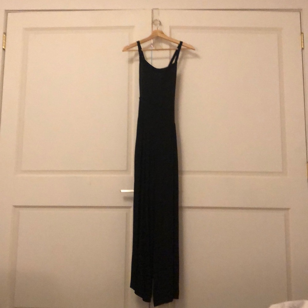 Black linen jumpsuit!! Worn only once!
